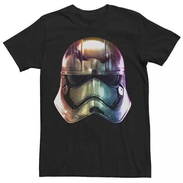 Mens Star Wars The Force Awakens Captain Phasma Gradient Helmet Graphic Tee Product Image