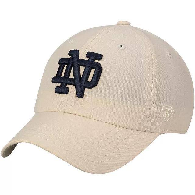 Mens Top of the World Gold Notre Dame Fighting Irish Staple Adjustable Hat Product Image