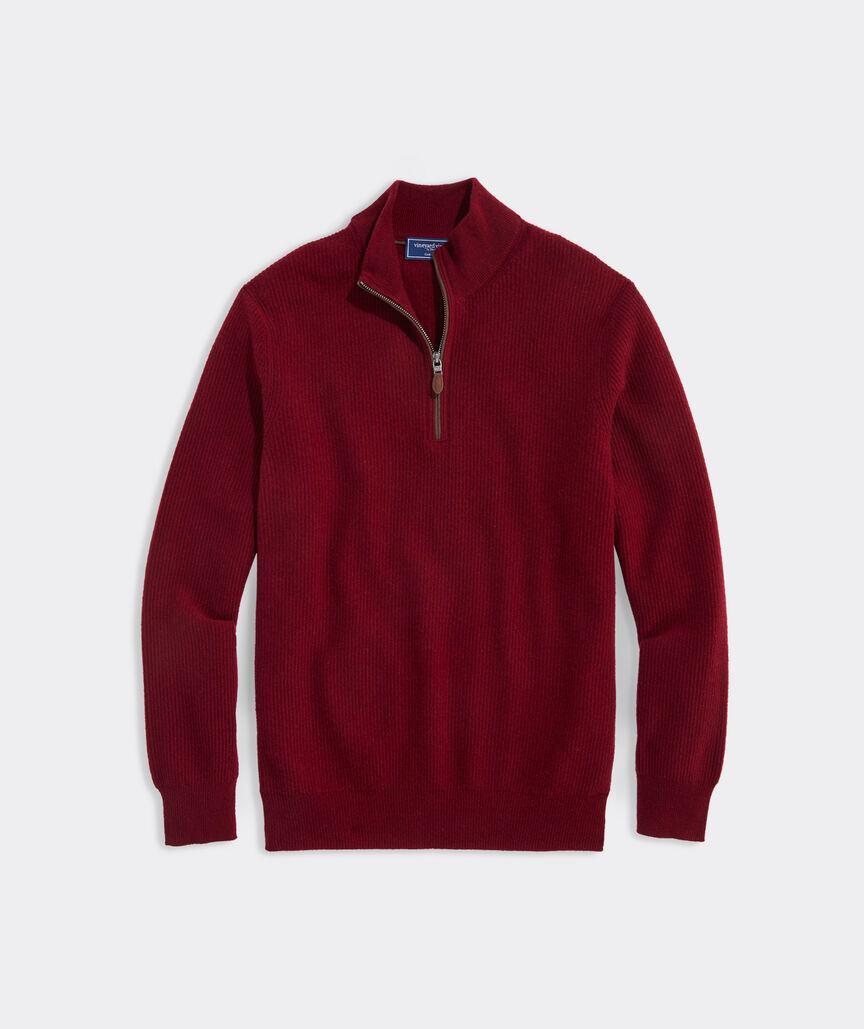 Cashmere Quarter-Zip Product Image