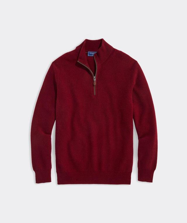 Cashmere Quarter-Zip Product Image