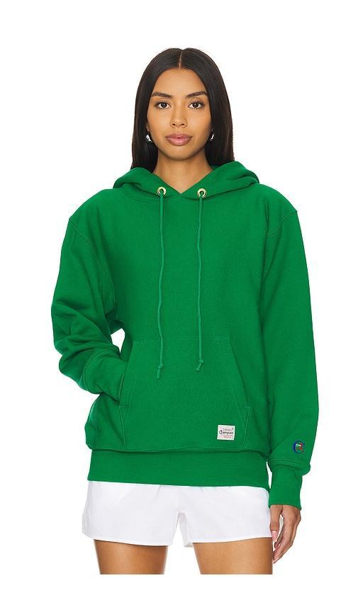 Reverse Weave Hooded Sweatshirt Product Image