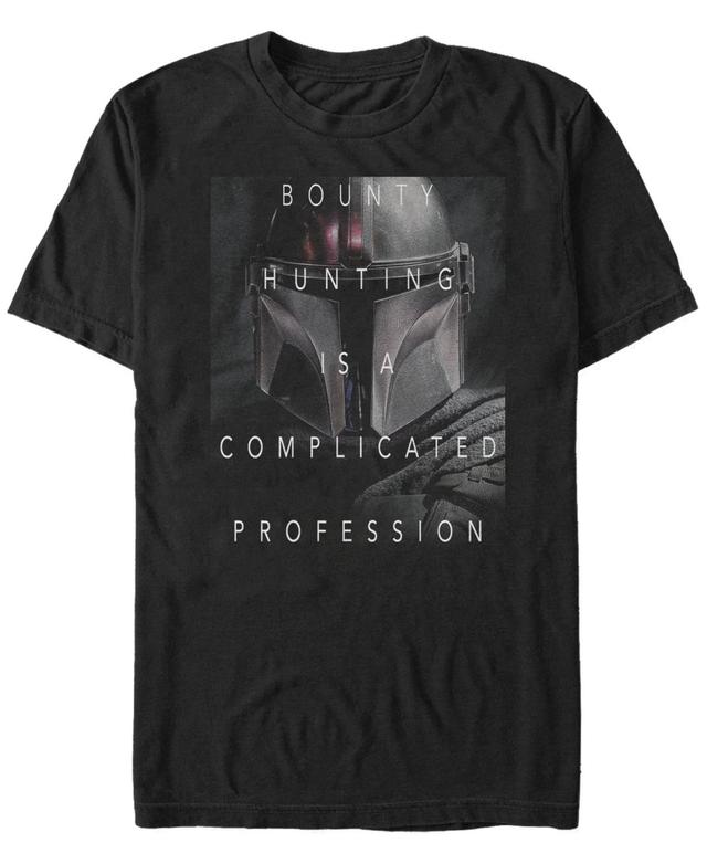 Mens The Mandalorian Bounty Hunter Shadow Tee Product Image