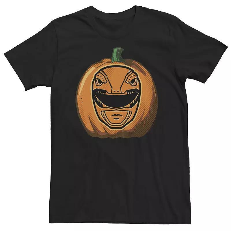 Big & Tall Power Rangers Halloween Pumpkin Carving Tee, Mens Product Image