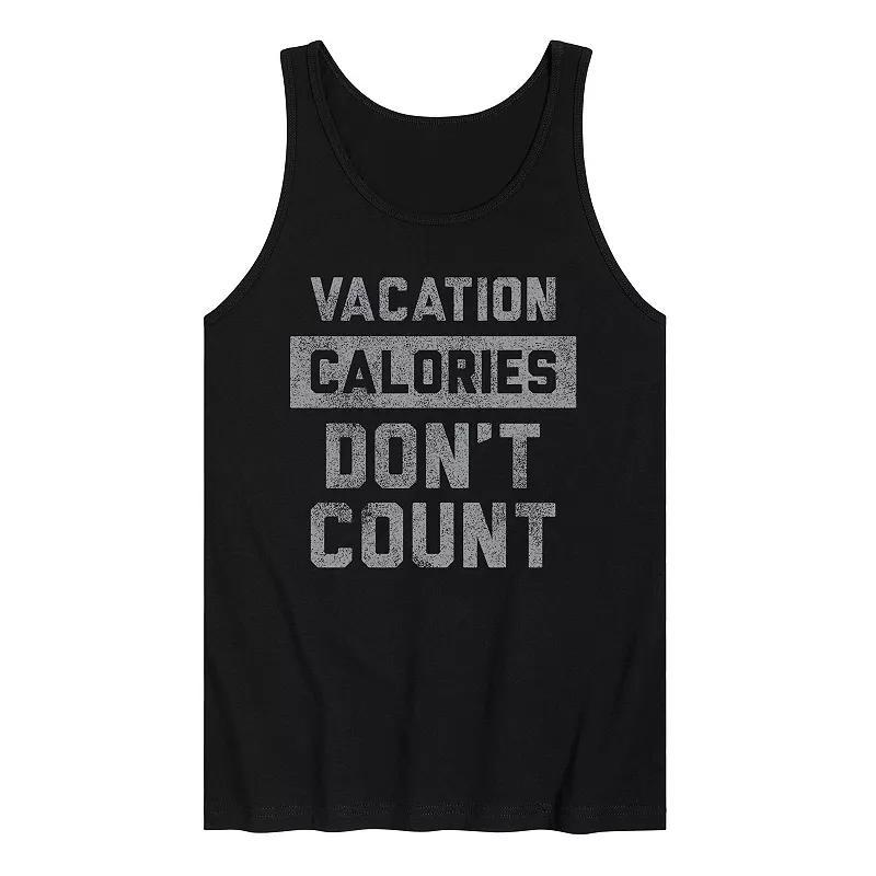 Mens Vacation Calories Dont Count Tank Product Image