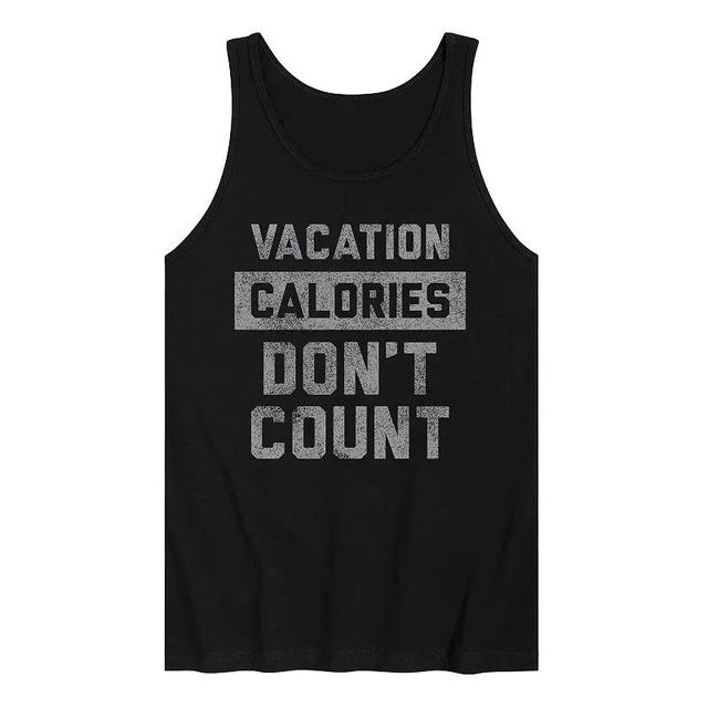 Mens Vacation Calories Dont Count Tank Product Image