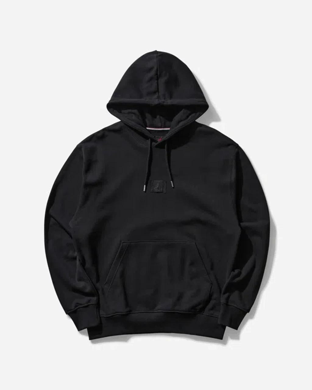 NIKE Air Jordan Wordmark Fleece Pullover Hoodie In Black Product Image