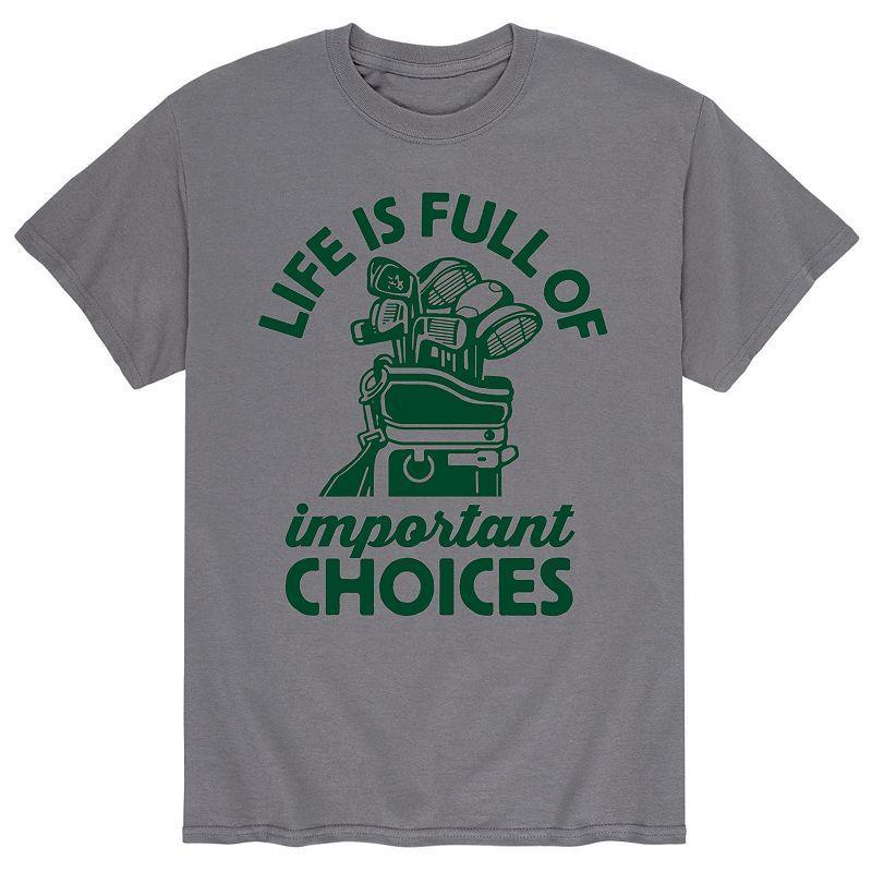 Mens Lif Full Of Important Choices Tee Product Image