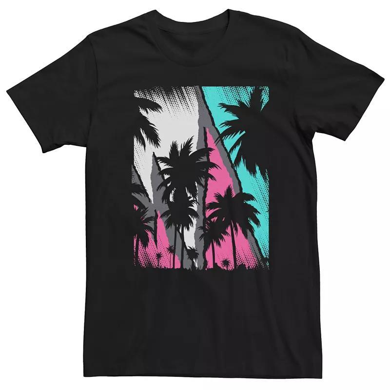 Fifth Sun Mens Windy Palms Short Sleeve Crew T-shirt Product Image