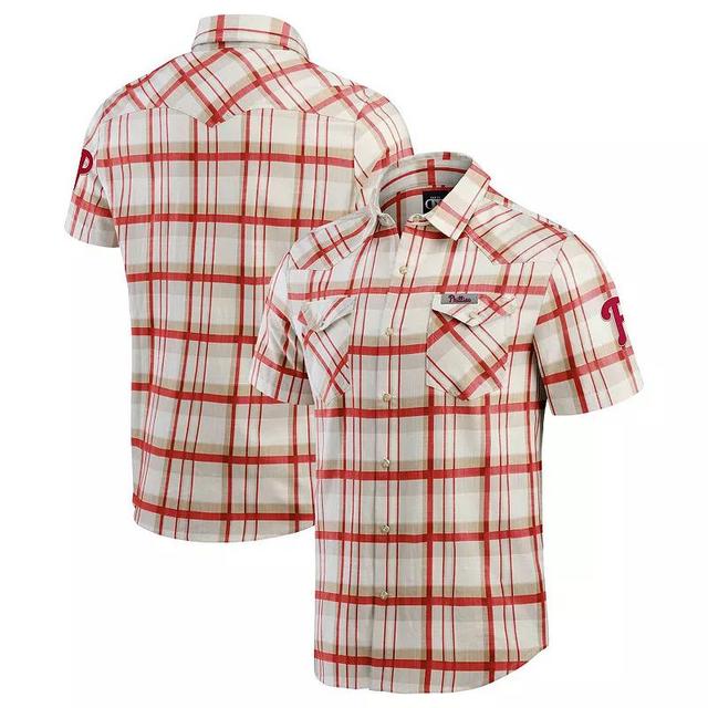 Mens Darius Rucker Collection by Fanatics Arizona Diamondbacks Plaid Full-Snap Shirt Product Image