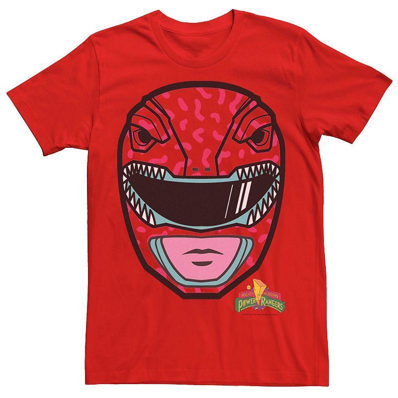 Mens Power Rangers Ranger Big Face Tee Product Image