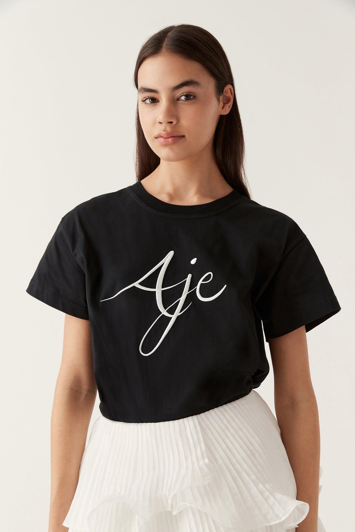 Zelle Embroidered Logo Tee product image