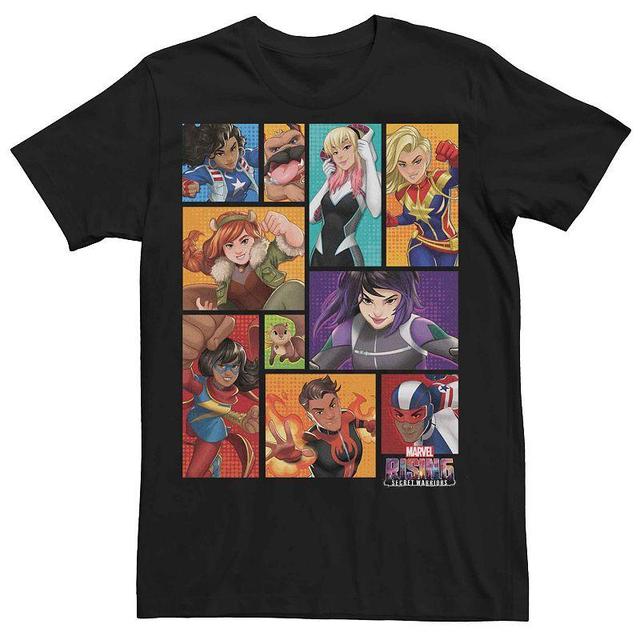 Mens Marvel Rising Group Blocks Tee Product Image