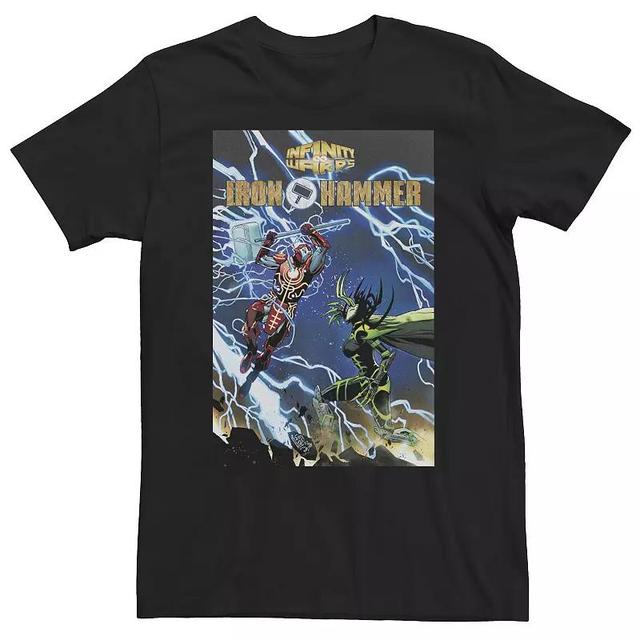 Big & Tall Marvel Iron Hammer Madame Hela Comic Cover Tee, Mens Product Image