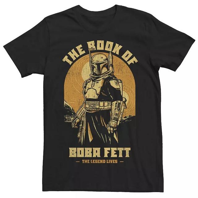 Mens Star Wars The Book Of Boba Fett The Legend Lives Tee Product Image