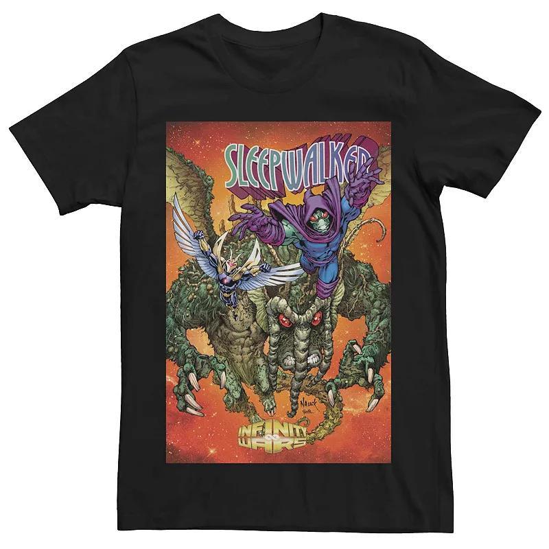 Mens Marvels Infinity Wars Sleepwalker #3 Comic Cover Tee Product Image