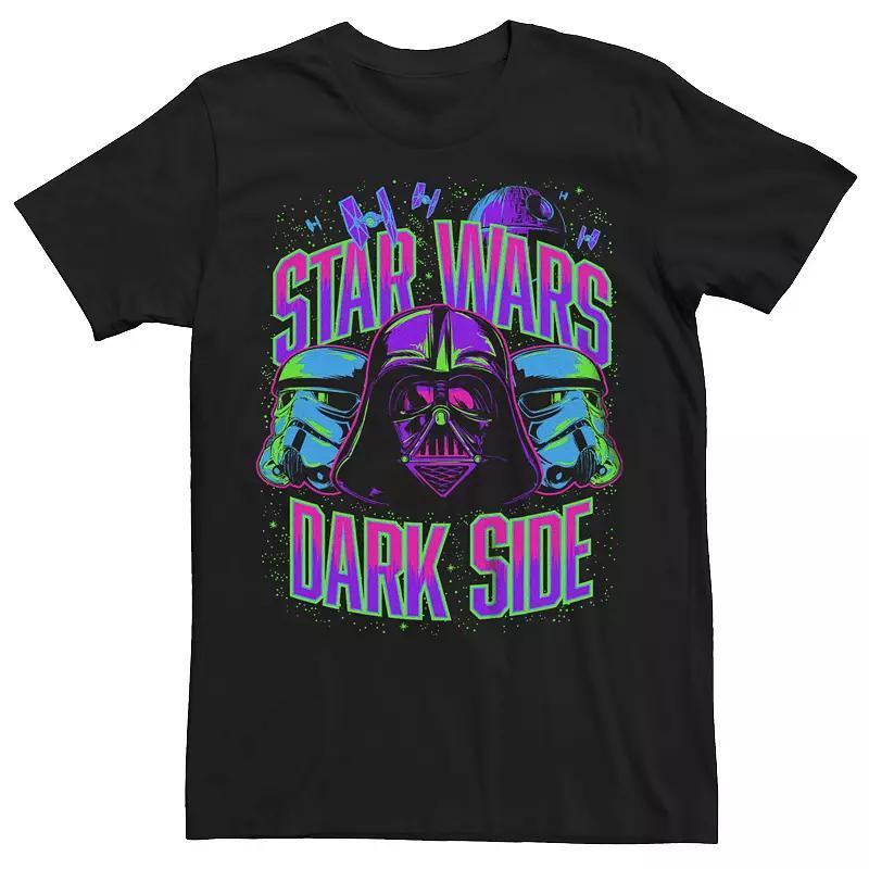 Mens Star Wars Dark Side Neon Art Tee Product Image