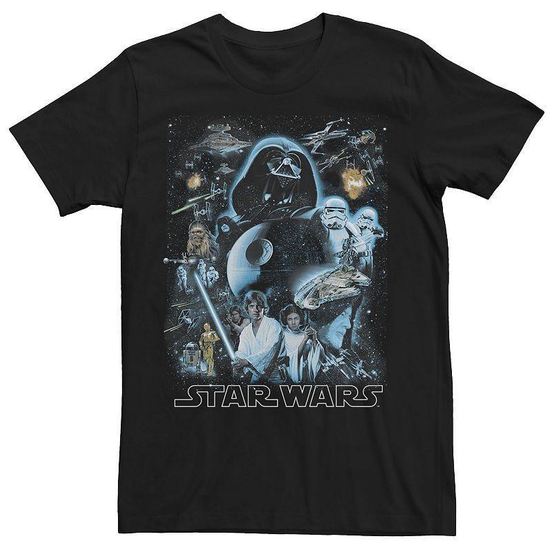 Mens Star Wars Galaxy Of Stars Tee Product Image