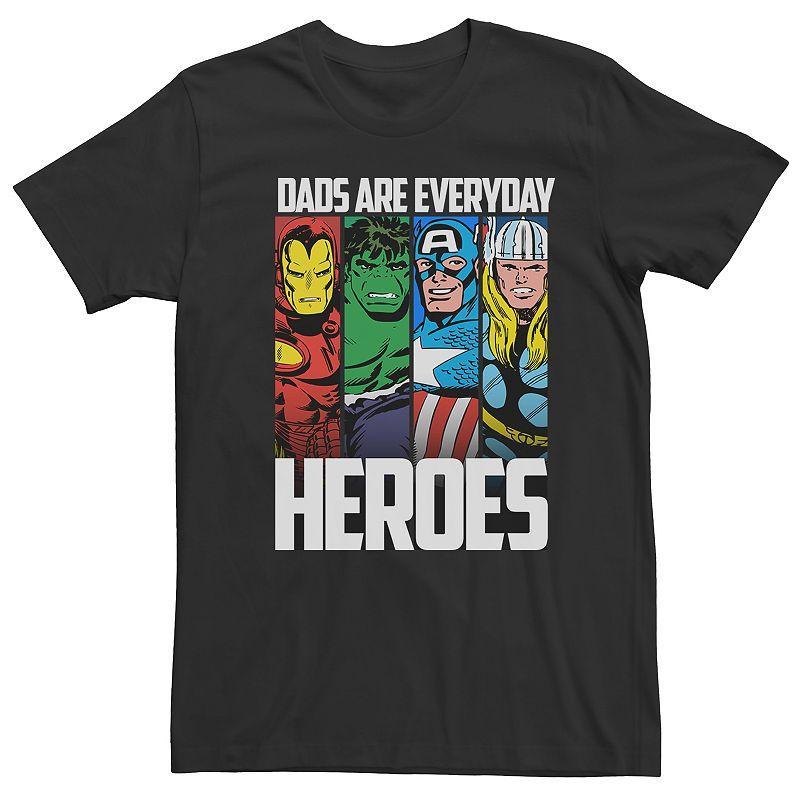 Mens Avengers Dads Are Everyday Heroes Tee Product Image