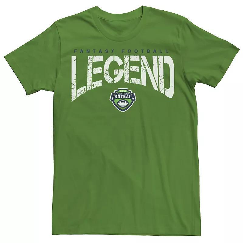 Mens ESPN Fantasy Football Legend Text Tee Blue Product Image