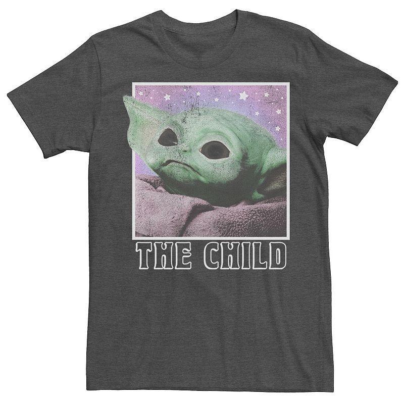 Mens Star Wars The Mandalorian Cosmic Child Galactic Tee Product Image