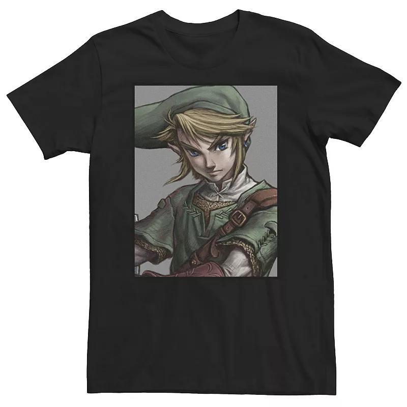 Mens Legend of Zelda Link Twilight Face Portrait Tee Product Image