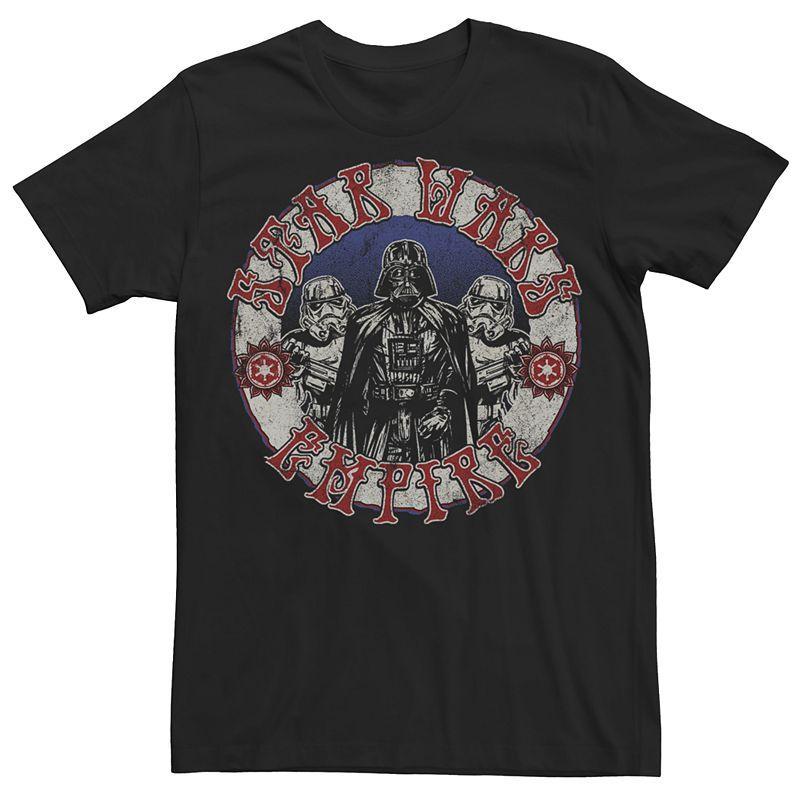 Mens Star Wars Darth Vader Storm Trooper Circle Portrait Tee Product Image