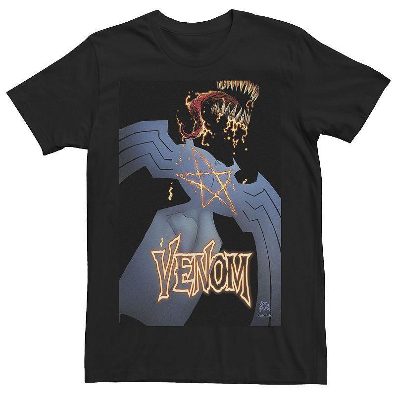 Mens Marvel Venom The Abyss Continues Comic Cover Graphic Tee Product Image