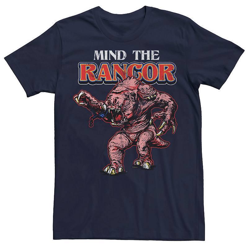 Mens Star Wars Mind The Rancor Portrait Tee Blue Product Image