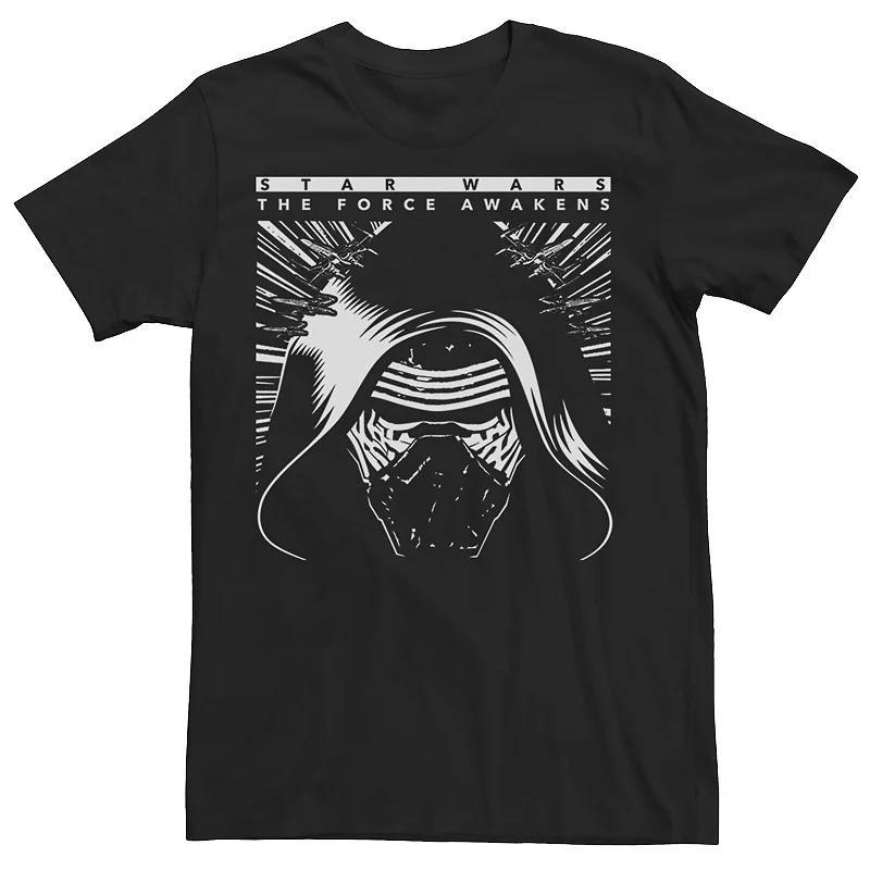 Mens Star Wars Kylo Ren Negative Portrait Tee Product Image