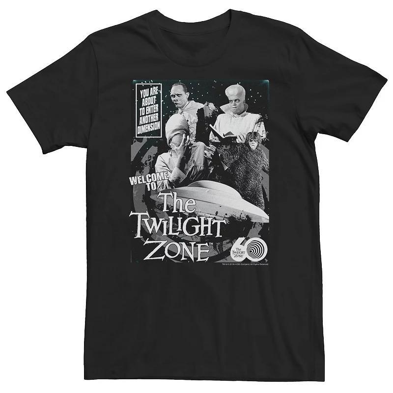 Big & Tall The Twilight Zone Welcome To The Twilight Zone 60th Tee, Mens Product Image