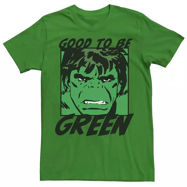 Mens Marvel Avengers St. Patricks Day Hulk Good To Be Green Tee Product Image