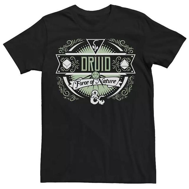 Mens Dungeons & Dragons Fighter Druid Poster Tee Product Image