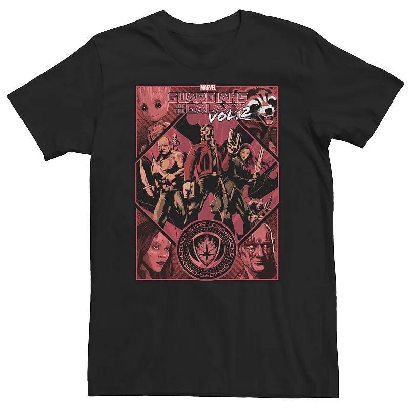 Mens Marvel The Punisher Jigsaw In Bagalia Comic Book Cover Tee Product Image