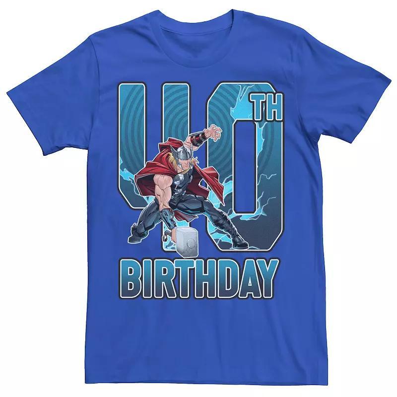 Mens Marvel Thor 40th Birthday Tee Product Image