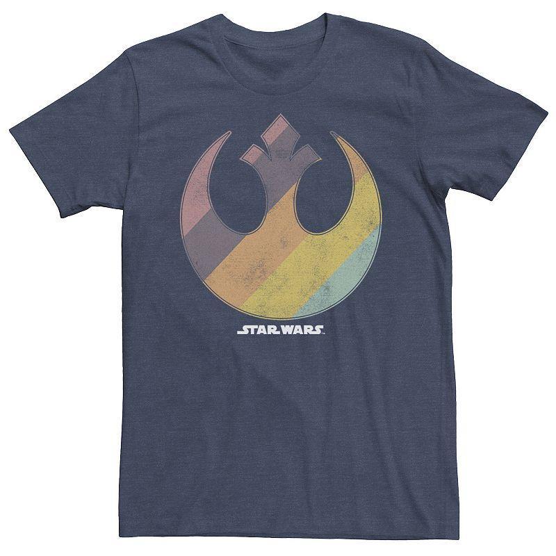 Mens Star Wars Rebel Rainbow Logo Tee Product Image