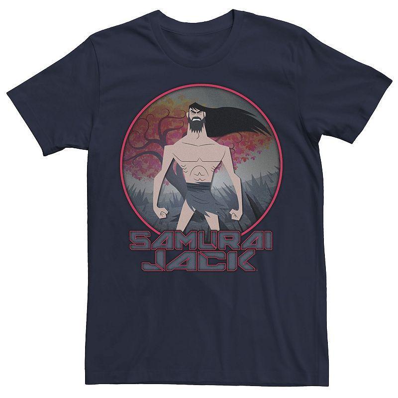 Mens Cartoon Network Samurai Jack The Meditating Warrior Badge Tee Product Image