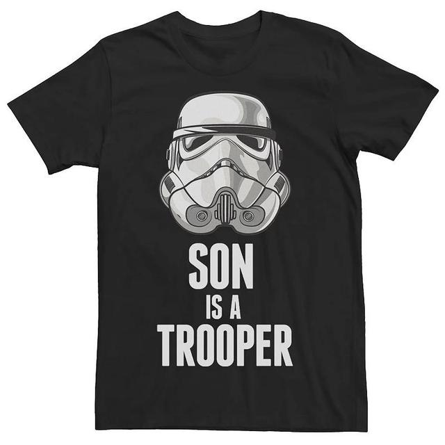 Mens Star Wars Stormtrooper Son Is A Trooper Graphic Tee Product Image