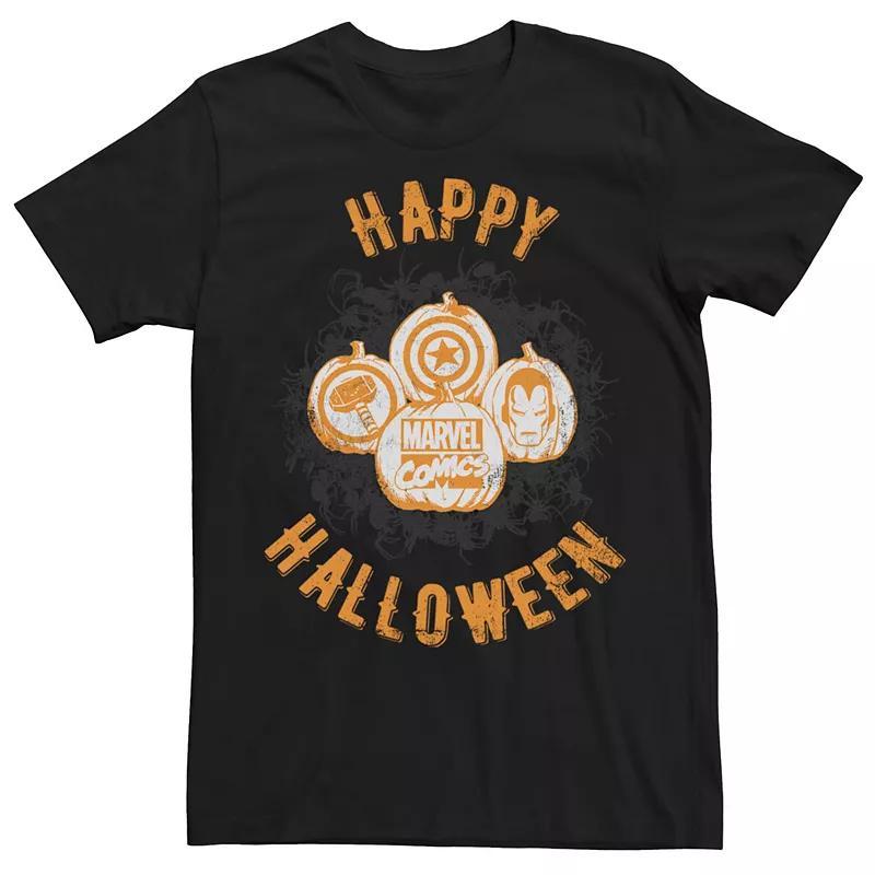 Mens Marvel Comics Pumpkin Symbols Tee Product Image