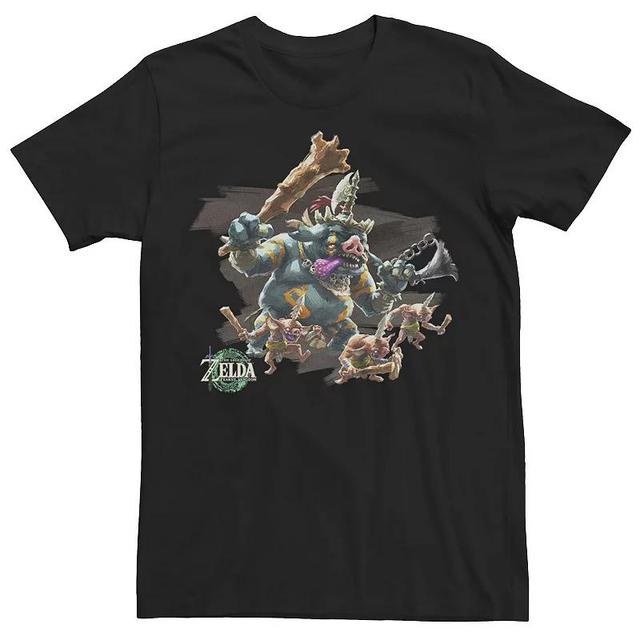 Mens The Legend of Zelda: Tears of the Kingdom Bokoblin Family Graphic Tee Product Image