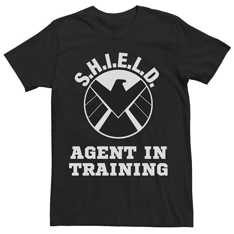 Mens Marvel S.H.I.E.L.D Agent In Training Tee Black Product Image