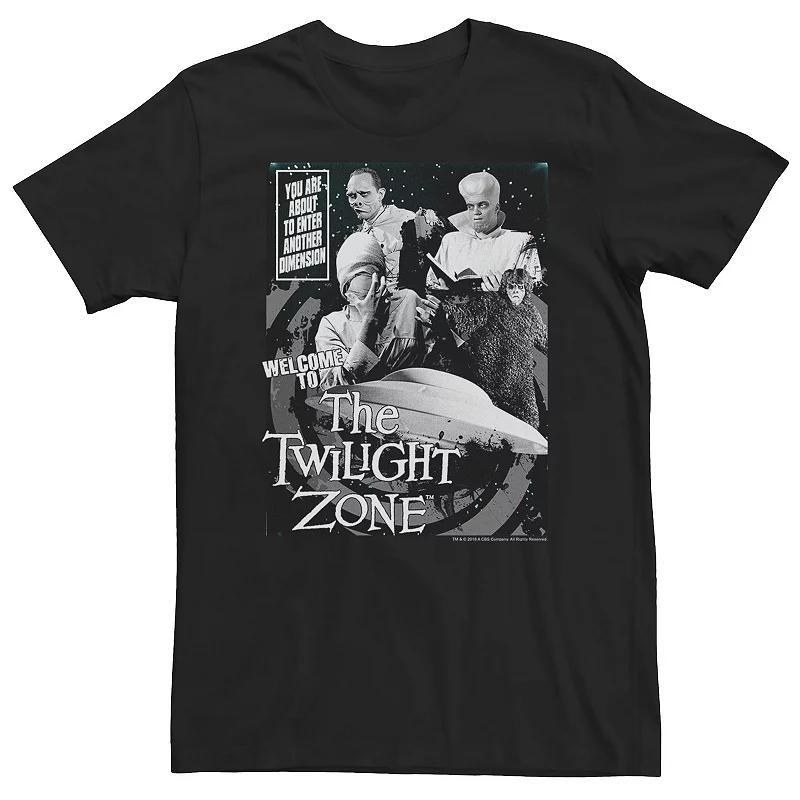 Big & Tall Twilight Zone About To Enter Another Dimension Tee, Mens Product Image