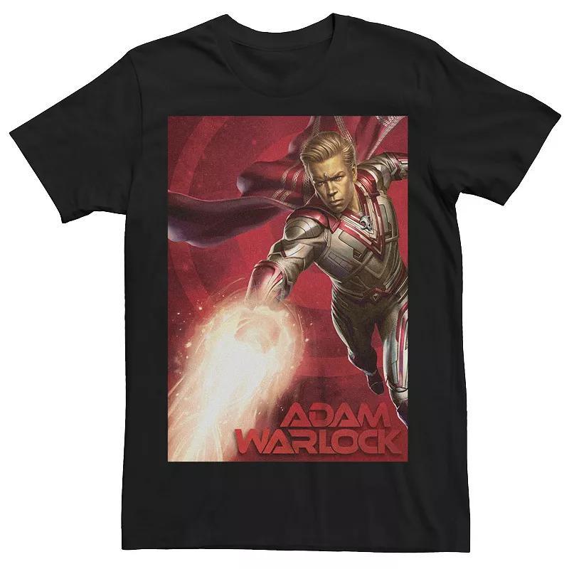 Mens Marvel Guardians Of The Galaxy Vol. 3 Adam Warlock Poster Graphic Tee Product Image