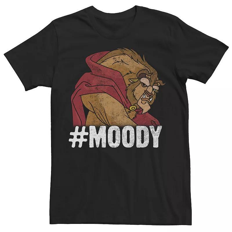 Big & Tall Disney Beauty & The Beast #MOODY Grumpy Tee, Mens Product Image