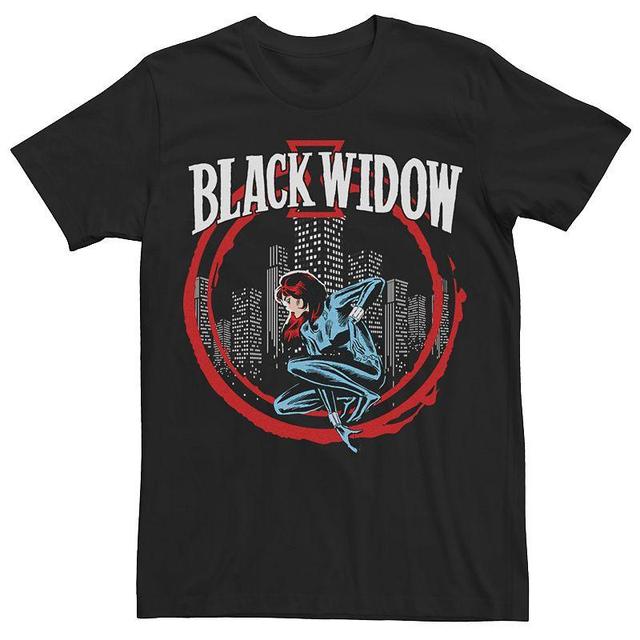 Mens Marvel Comics Retro Widow Tee Product Image