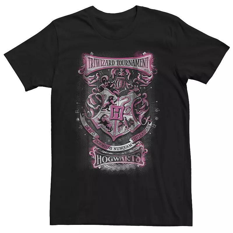 Mens Harry Potter Triwizard Tournament Hogwarts Crest Tee Product Image