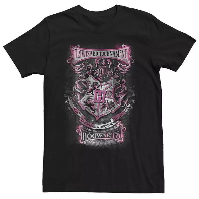 Mens Harry Potter Triwizard Tournament Hogwarts Crest Tee Product Image