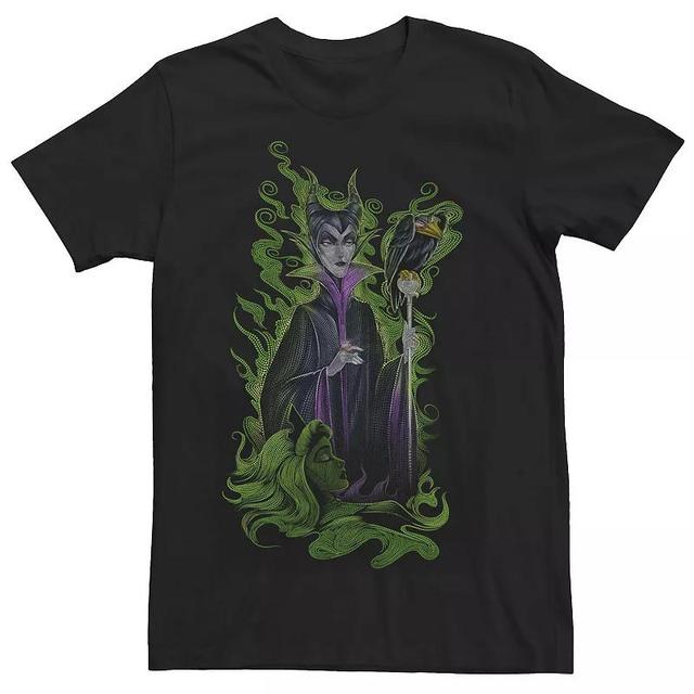 Disneys Sleeping Beauty Maleficent Green Envy Mens Tee Product Image