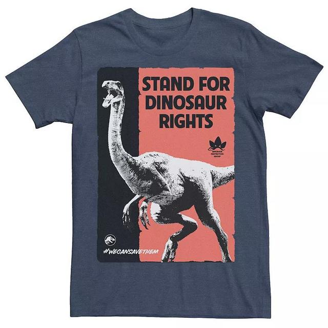 Mens Jurassic World Stand For Dinosaurs Poster Tee Product Image