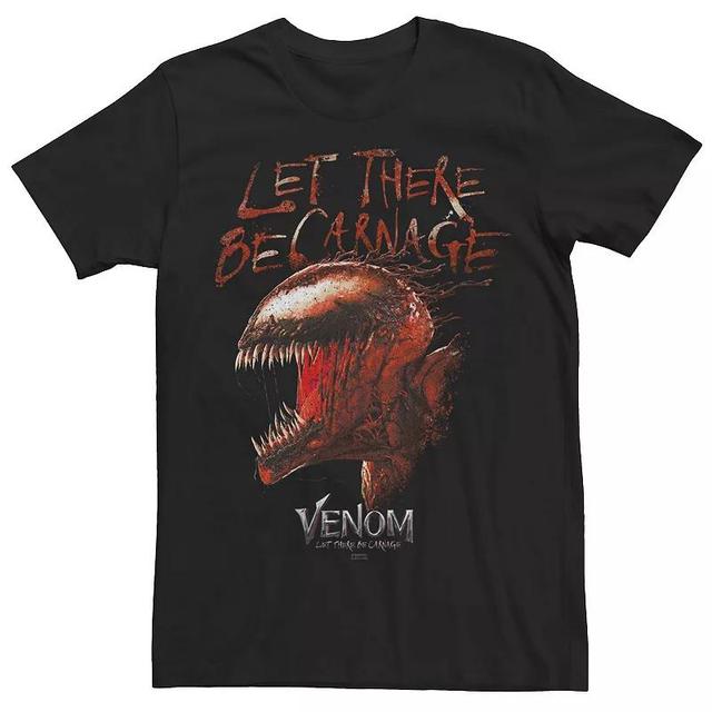 Big & Tall Marvel Venom: Let There Be Carnage Red Carnage Roar Tee, Mens Product Image