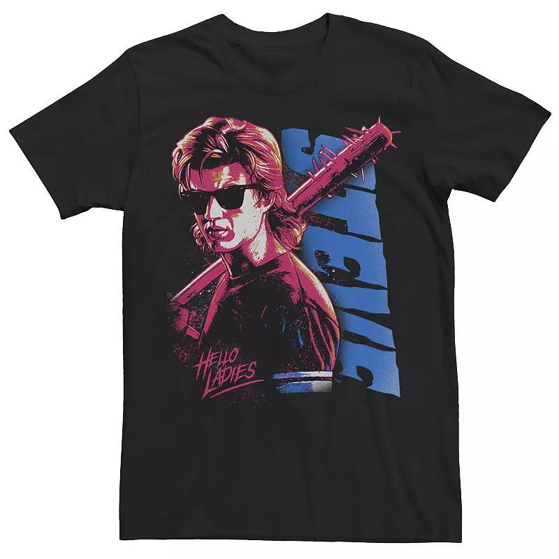 Mens Stranger Things Stevie Splatter Punk Hello Ladies Tee Product Image